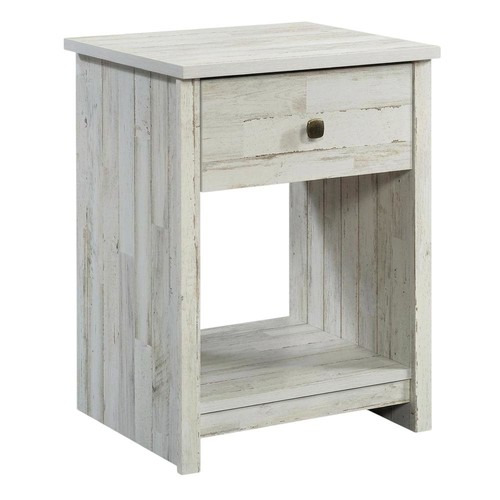 Comodino finitura bianco con