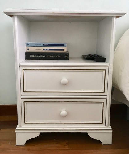 Comodino stile shabby - comodino, in