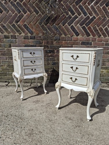 Coppia comodini francesi stile