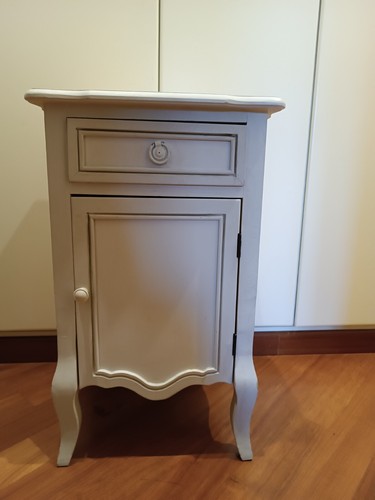 Comodino stile shabby - shabby, legno