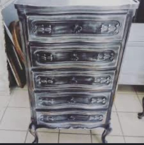 Comodino cassettiera stile - comodino,