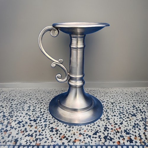 Chamberstick in argento - 7, 1/2