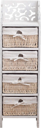 Comodino cassetti - comodino, 4