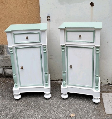 Coppia comodini vintage - comodini,