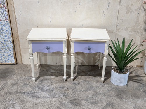 Coppia comodini vintage